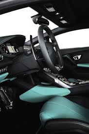 Vistale Tiffany Blue Trim Lamborghini Huracan Interior Via Tiffany Blue Car Blue Car Accessories Lamborghini Huracan