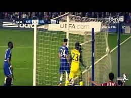 Arda turan (atlético de madrid) right footed shot from outside the box is high and wide to the right. Chelsea Vs Atletico Madrid 1 3 Highlights Champions League Semi Final 2014 Youtube