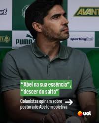 Os colunistas do UOL opinaram sobre a postura de Abel Ferreira na coletiva  de imprensa ontem depois do empate do Palmeiras com o Botafogo na estreia  das equipes no Brasileirão ➡️ Há