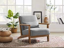 Pin By Vanessa Heppeler On Accent Chairs Mid Century Accent Chair Modern Wooden Armchair Accent Chairs