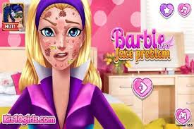 barbie hero face problem play free