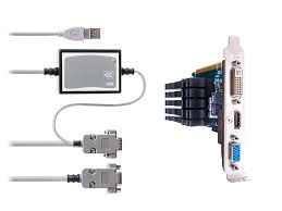 Bộ chuyển đổi cho bộ kích thích mẫu hình độ phân giải cao với card màn hình kép