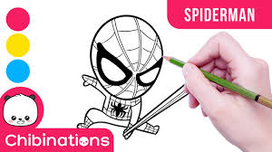 Bahkan, beberapa tahun silam, mewarnai bagi orang dewasa juga sempat booming dan menjadi tren. Chibinations Drawing For Kids Menggambar Dan Mewarnai Spiderman How To Draw Spiderman Chibi Chibinations Facebook