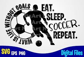This list of football players whose names start with s includes people from united states. Eat Sleep Soccer Repeat Soccer Svg Football Sports Funny Soccer Design Svg Eps Png Files For Cutting Machines And Print T Shirt Designs For Sale T Shirt Design Png Buy T Shirt
