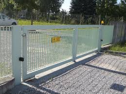 Rete metallica maglia sciolta plastificata. Cancello Battente Grigliati Baldassar S R L In Metallo In Rete Metallica A Sbarre