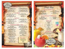 Check Out Tony S Bar Grill New Menu At Legacy Vacation Resorts Orlando Kissimmee Vacation Travel Food Menu Yum Yum Bar Grill New Menu Signature Drinks