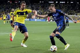 Skahan's second-half goal helps Earthquakes earn 1-1 draw with Nashville