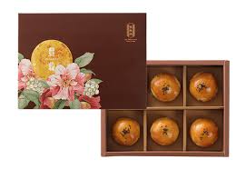 6入蛋黃酥禮盒 中秋禮盒 舊振南餅店 gift box moon cake packaging design