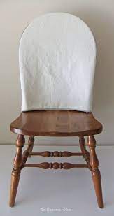 Slipcover Makeover For Windsor Dining Chairs Slipcovers For Chairs Dining Room Chair Slipcovers Dining Room Chair Covers