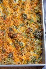 It's classic creamy, cheesy comfort food at its. Broccoli Casserole Dinner Then Dessert