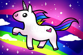 Draw this cute kawaii unicorn by following this drawing lesson. How To Draw A Kawaii Unicorn Step By Step Drawing Guide By Dawn Dragoart Com