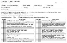Find your checklist template in excel sample template, contract, form or document. Daily Checklist Template 7 Excel Word And Pdf Format