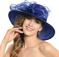 Women Oaks Derby Church Dress British Tea Party Wedding Hat S052 (Black) :  Amazon.co.uk: Fashion