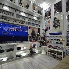 Garage Man Cave Game Room Family Video Game Rooms Nerd Room