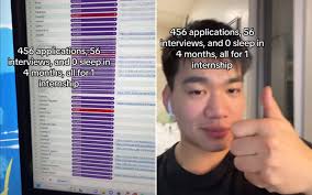College Student Sends 456 Applications, Gets Accepted Into One Internship