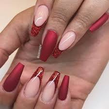 39 awesome coffin nail designs. 50 Creative Red Acrylic Nail Designs To Inspire You