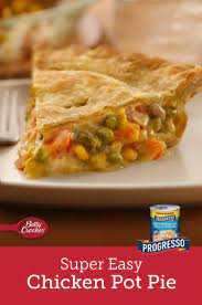 Super Easy Chicken Pot Pie Recipe Easy Chicken Pot Pie Pot Pie Recipe Easy Easy Chicken Pot Pie Recipe