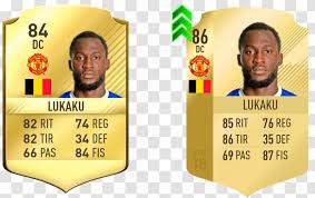 Seamos sinceros, el fifa sólo se mete con las. Romelu Lukaku Fifa 18 17 16 15 Fifa Mobile Football Transparent Png