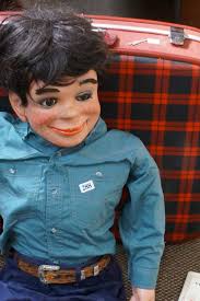 Sold at Auction: Original Gerry Gee ventriloquist doll with glass eyes  owned by Ron Blaskett.