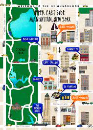 East Side In Map Alice + Olivia | New York Travel, New York City Travel, New York Life
