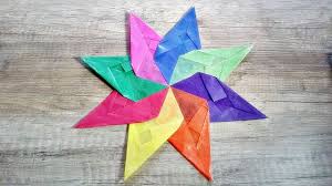 Basteln Origami Stern Aus Transparentpapier Selber Machen Bastelideen Weihnachten Weihnachtsstern Basteln Origami Sterne Sterne Basteln Transparentpapier