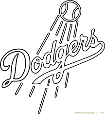 Some of the coloring page names are los angeles dodger sliding baseball coloring purple, major league baseball mlb coloring, exciting game baseball coloring and pictures, mlb los angeles dodgers logo stencil stencil gallery, da bomb baseball coloring yescoloring mlb sports, learn how to draw los angeles dodgers logo mlb. Los Angeles Dodgers Logo Coloring Page For Kids Free Mlb Printable Coloring Pages Online For Kids Coloringpages101 Com Coloring Pages For Kids