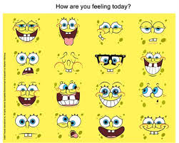 spongebob faces and feelings