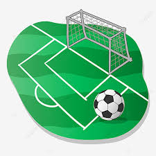 At the midpoint at the halfway line. Fussballtor Auf Grunem Fussballfeld Clipart Fussballtor Clip Art Grun Png Und Vektor Zum Kostenlosen Download