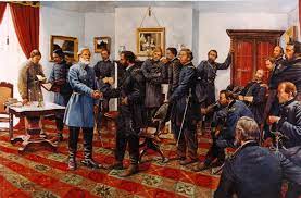 The event included a family fun run, food trucks, face painting, a. The Surrender By Keith Rocco Appomattox Court House National Historical Park U S National Park Service