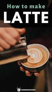 How To Make Latte At Home With A Machine In 2020 How To Make A Latte Latte Machine Latte
