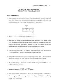 Olimpiade 2018 1 402 pembahasan olimpiade ips tingkat smpmts a. Top Pdf Pembahasan Soal Olimpiade Sains Ips Smp 123dok Com