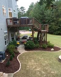 Best Small Deck Ideas With Lights For Your Outdoor Backyard Plant Patio Landscaping Deck Landscaping Backyard