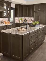 The Masterpiece Collection Rockwell In Cannon Grey Cherry Merillat Kitchen Cabinets Gray Stained Cabinets Kitchen Remodel
