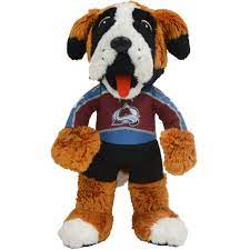 Bernie colorado avalanche nhl mascot souvenir hockey puck inglasco sale price: Colorado Avalanche Mascot Bernie 10 Plush Figure Bleacher Creatures