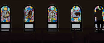 As fans of stained glass in all its forms, the sherriff stained glass specialists team takes particular pleasure when it is used as such an expressive this piece of art is no exception. Brooklyn Stained Glass Studio Creates Windows For Liberty Heights Church Catholic Review
