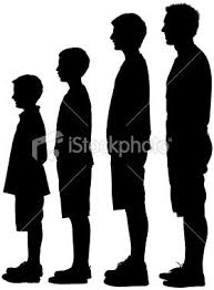 Silhouette Of People In Ascending Silhouette Illustration Art Journal Inspiration