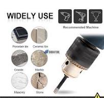 Diameter 5-14mm Hexagon Shank Vacuum Brazed Diamond Dry ...