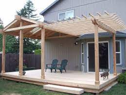 Transform your deck into an outdoor room with a roof. Pin On Louis Back Yard Projects
