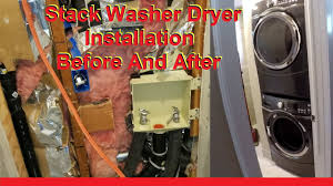 Check spelling or type a new query. Installing A Stacked Washer Dryer Electric Hot Cold Drain Vent Youtube