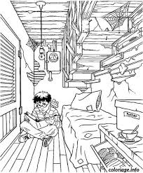Notre sélection contient 27 000 coloriages. Coloriage Harry Potter Dans Sa Petite Chambre Dessin Harry Potter A Imprimer