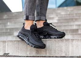 Nike Air Max 97 Triple Black Mens Nike Airmax 97 Triple Black Price Inr 3000 00 Free Shipping Sleek Comfort Iconic Style The Nike Air Max 97 Kee In 2020 Nike Air Max 97 Black Nike Shoes Air Max 97