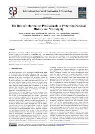 The royal institution symbol of harmony and the root of unity. Pdf The Role Of Information Professionals In Protecting National History And Sovereignty