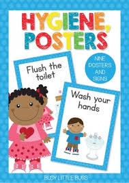 Bathroom Hygiene Posters In 2020 Bathroom Signs Kids Bathroom Print Kids Signs
