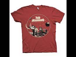 ACID MAMMOTH - T-SHIRT #01 red | HEAVY PSYCH SOUNDS Records