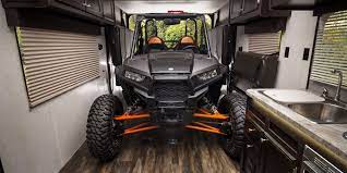 Strongbuilt For Your Favorite Toyschassis-anchored D-rings Rated For 2500 Pounds 102-inch Wide-body Construct Toy Hauler Camping Trailer Wide Body