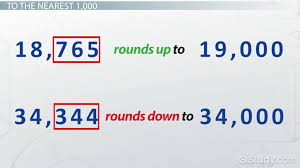 If the digit in the ones place is: Rounding Numbers To The Nearest 1000 10 000 100 000 Video Lesson Transcript Study Com