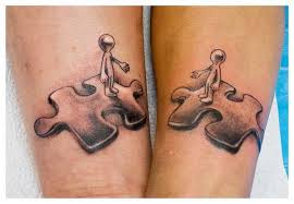 Autism tattoos on wrist @ro_alcaide on instagram. 40 Cool Puzzle Piece Tattoo Design Ideas Hative