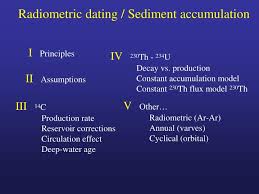 Radiometric dating involves dating rocks or other objects by measuring the extent to which different radioactive isotopes or nuclei have decayed. Ppt Radiometric Dating Sediment Accumulation Powerpoint Presentation Id 3322325