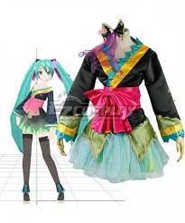 Vocaloid Oiran Hatsune Miku Wafuku Kimono Cosplay Costume Sponsored Hatsune Mik Vintage Style Outfits Retro Cosplay Costumes Toddler Halloween Costumes Diy