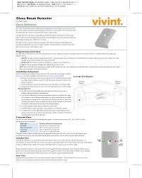 This video is about changing a motion battery. Gb01 Glass Breakage Sensor User Manual Vivint